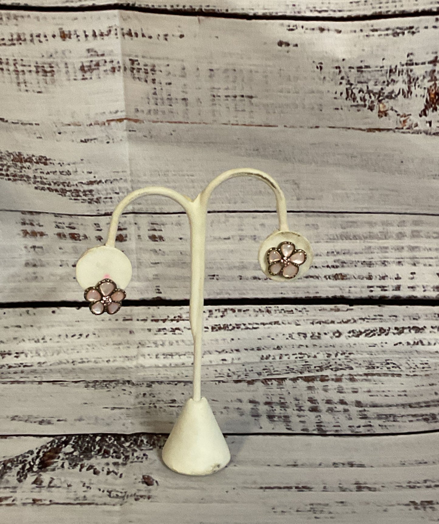 Hermione Yule Ball Pink Flower Stud Earrings TM& WBEI