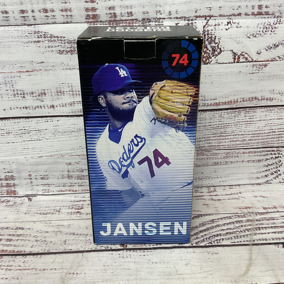 LA Dodgers Kenley Jansen #74 2017 SGA Bobblehead MLB Baseball