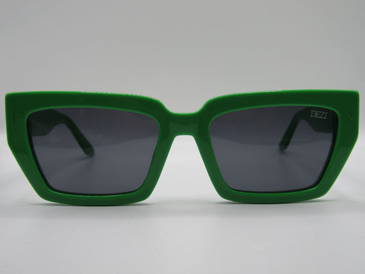 Dezi Switch Women's Green Acetate Sunglasses