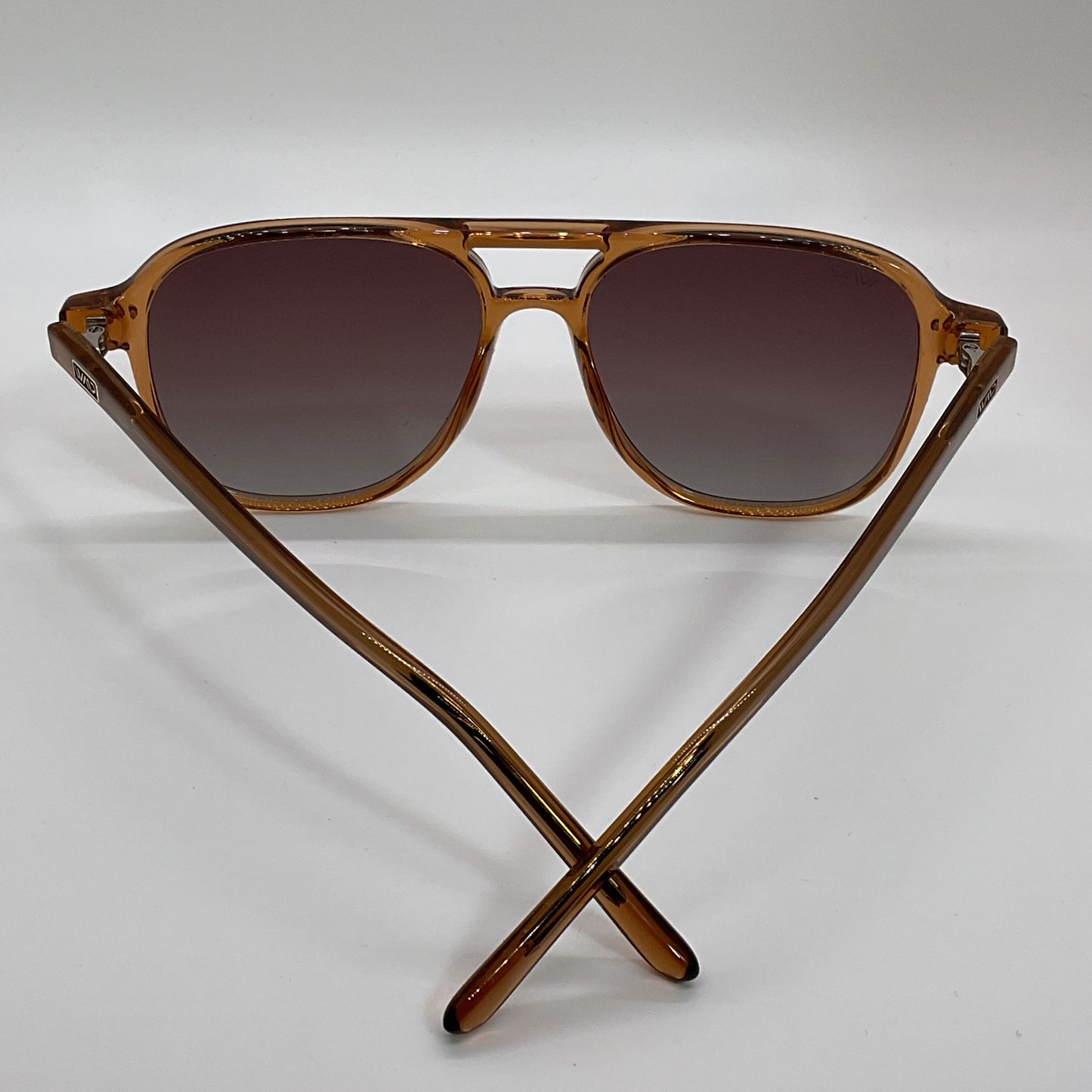 WMP Avi012 Hayden Women's Clear Brown Sunglasses- 54[ ]17 145