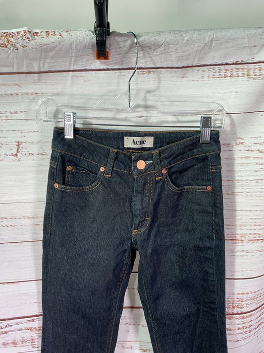 ACNE STUDIOS Women's Indigo Denim Jeans Size 25
