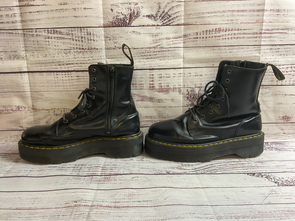 Dr. Martens Black Side Zipper Boot M9 L10