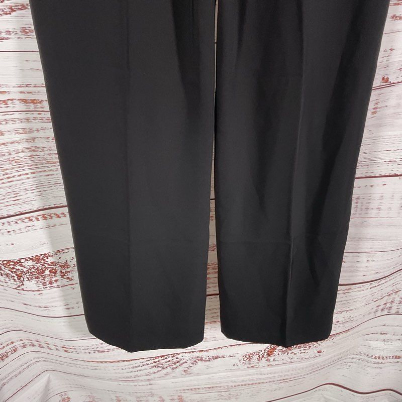 NWT Madewell Black & Brown Side Stripe Pull On Track Pants - Size M