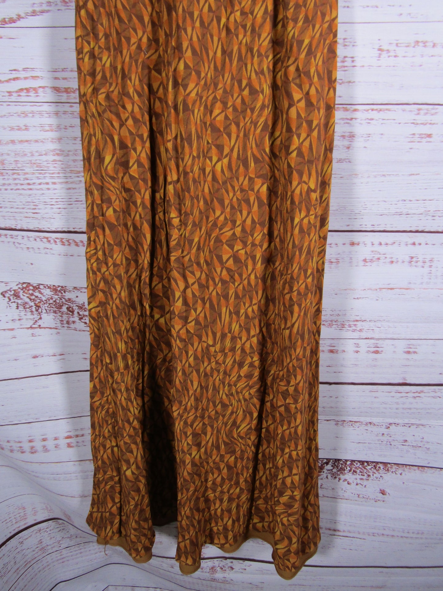Favorite Daughter The Favorite Geo Print Autumn Maxi Slip Dress Size M
