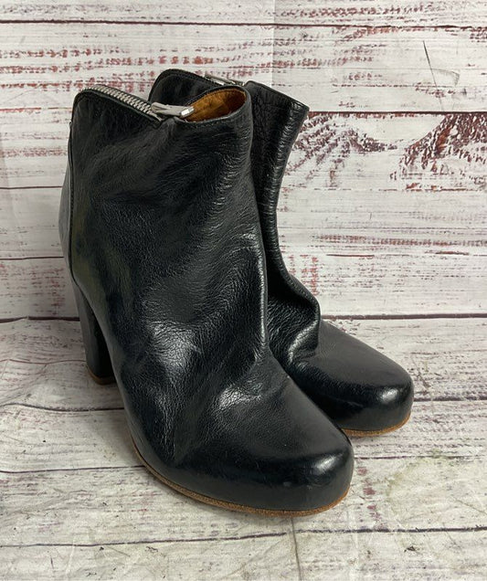 Officine Creative Zip Back Ankle Platform Boots 35.5