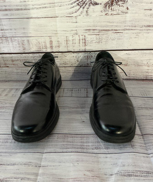 Men's Giorgio Armani Black Oxford Lace Up Shoes Size 9.5