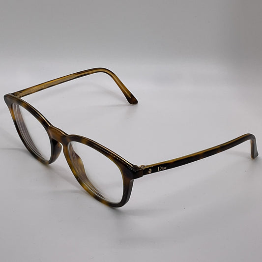 VTG. CHRISTIAN DIOR N40 Unisex Brown Tortoise Eyeglass Frames- FRAMES ONLY