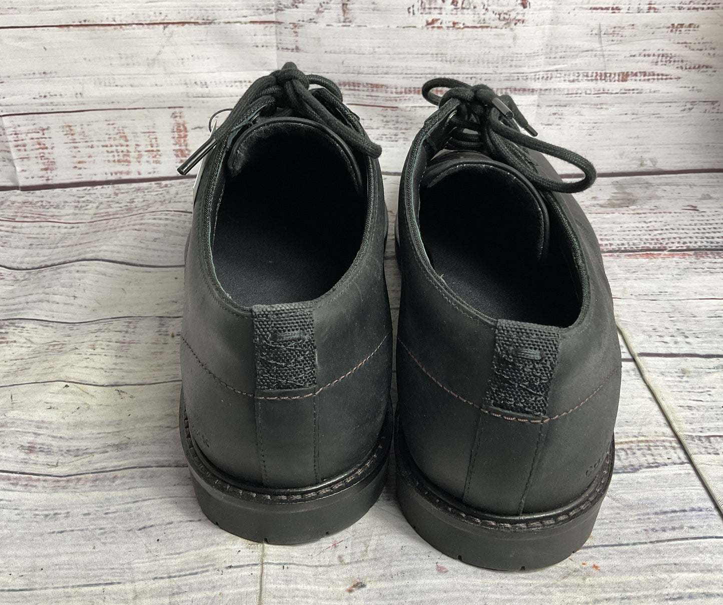 Cole Haan Leather Oxford Casual Shoes Black 12