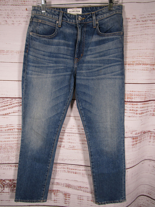 Slvrlake Lou Lou Women's California Blue Denim Jeans Size 29