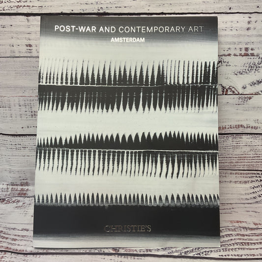 Christie’s Post War And Contemporary Art 26 27 November 2018 Book W/ Sleeve