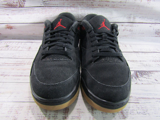 Nike Jordan Flight Court Men's Black Suede Low Top Sneaker Size 13 HF3255-001