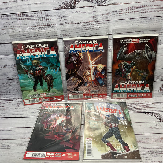 Captain America Marvel Captain America 2012 1-11+2003 17-18+Civil War II Poster