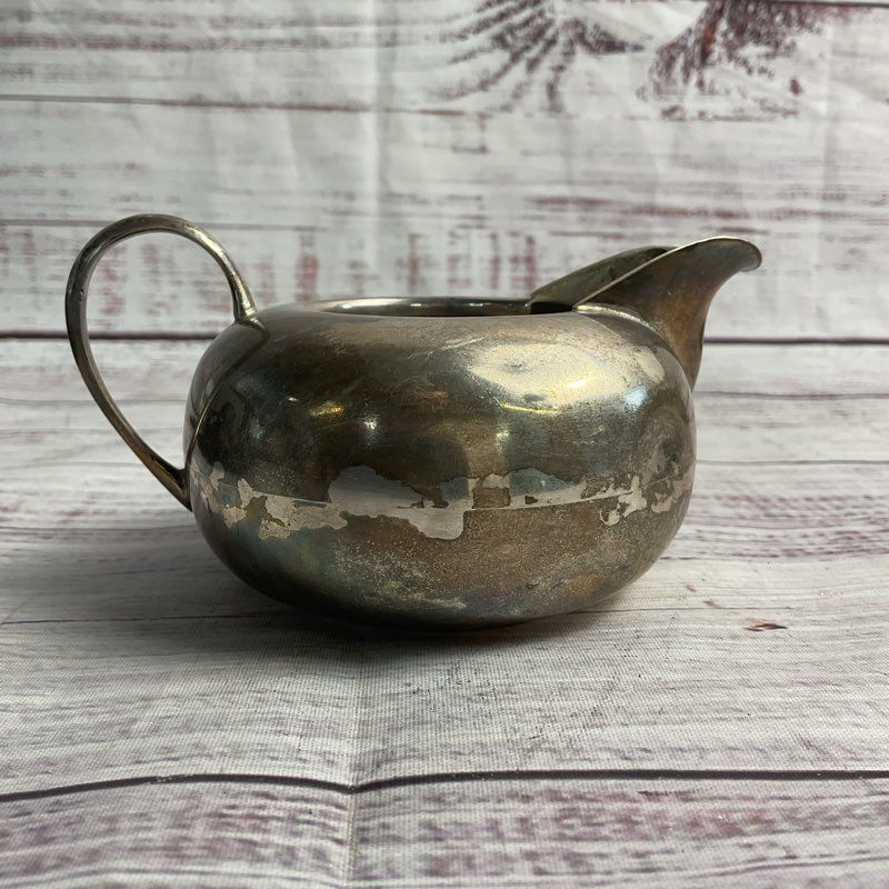 Antique TRP Bogota .900 Colombian Silver Creamer 100 Grams
