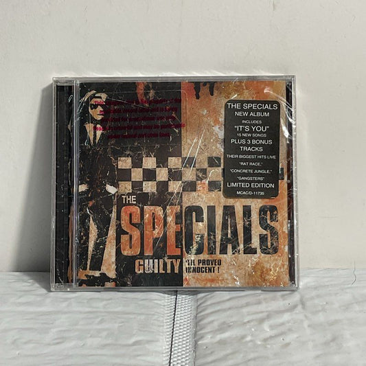 VTG. 1998 The Specials Guilty 'Til Proved Innocent! Sealed Promo CD