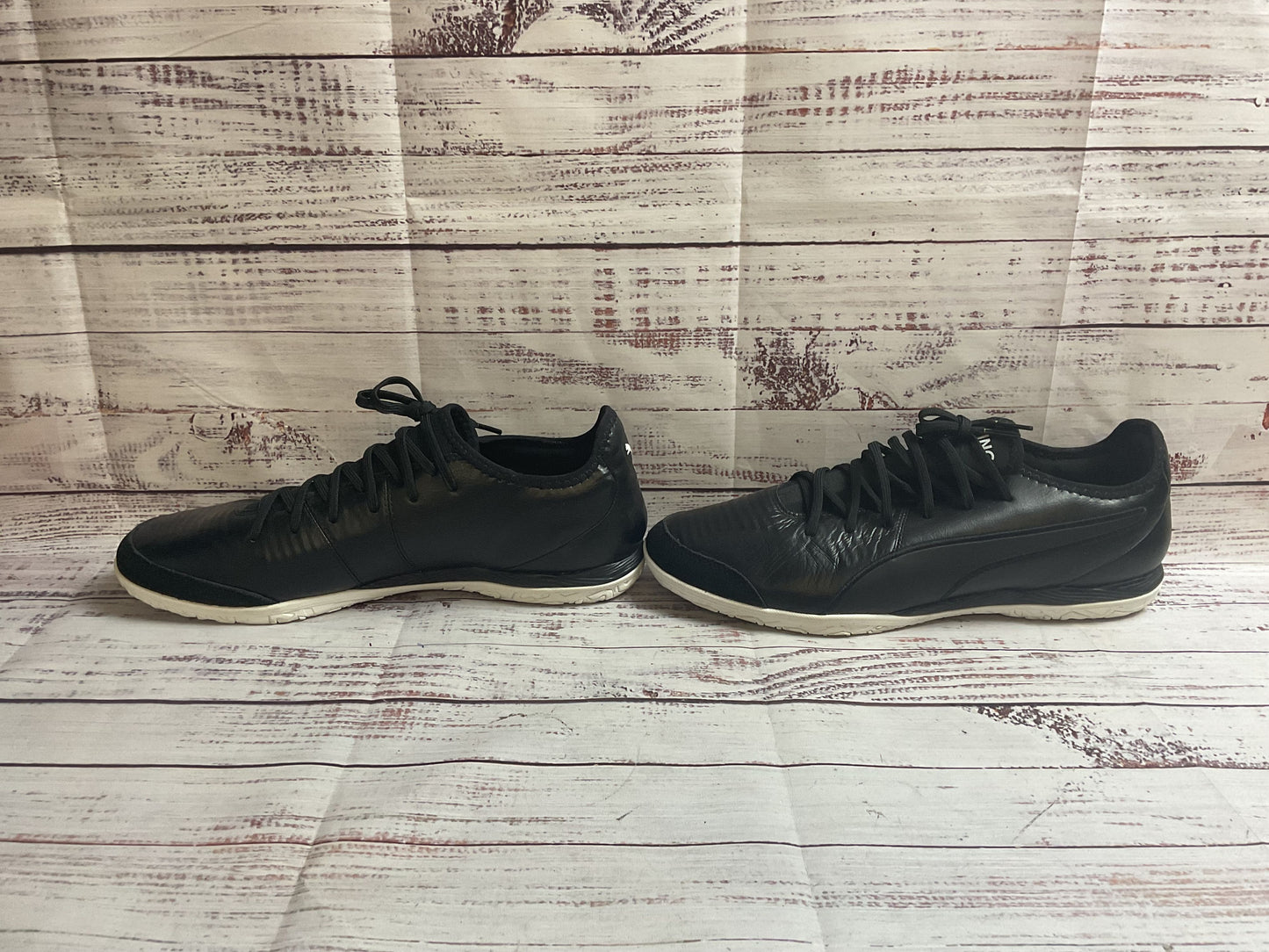 Puma King Pro IT Black Sneaker Athletic Shoe Men 12.5