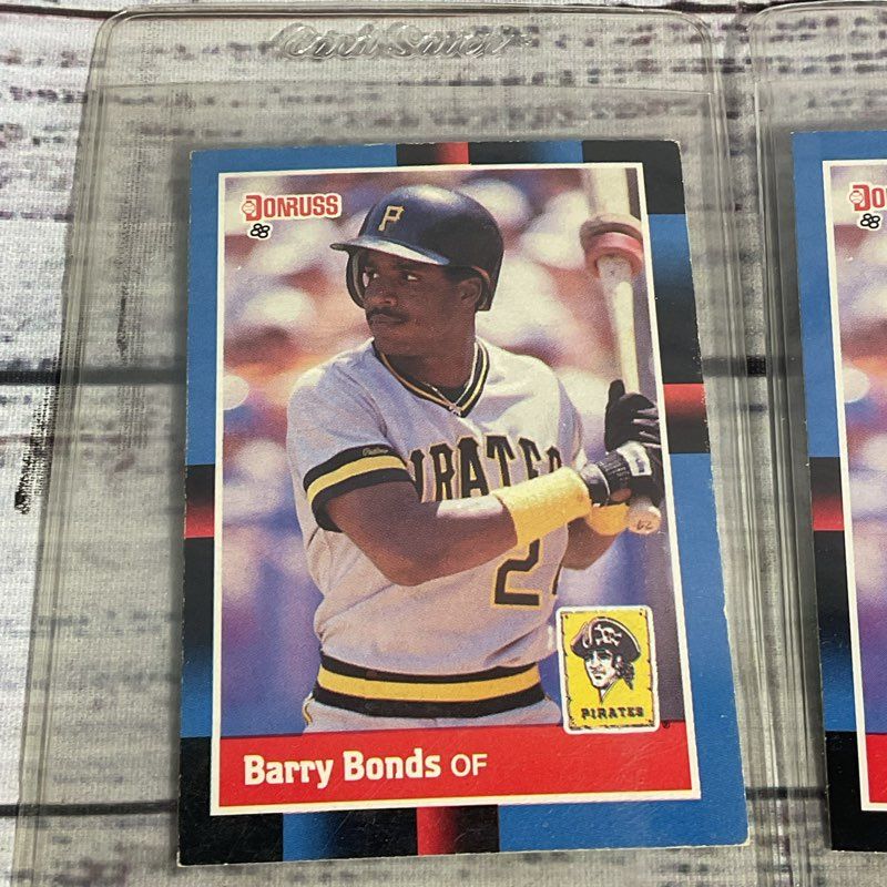 Lot Of 8 VTG Barry Bonds Baseball Cards Donruss Topps Fleer Score Ungraded