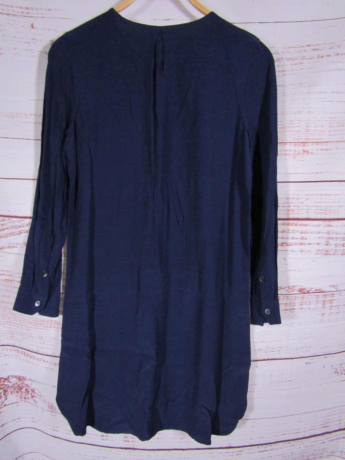 Madewell Women's Blue Cargo Tunic Shirt Dress Size S