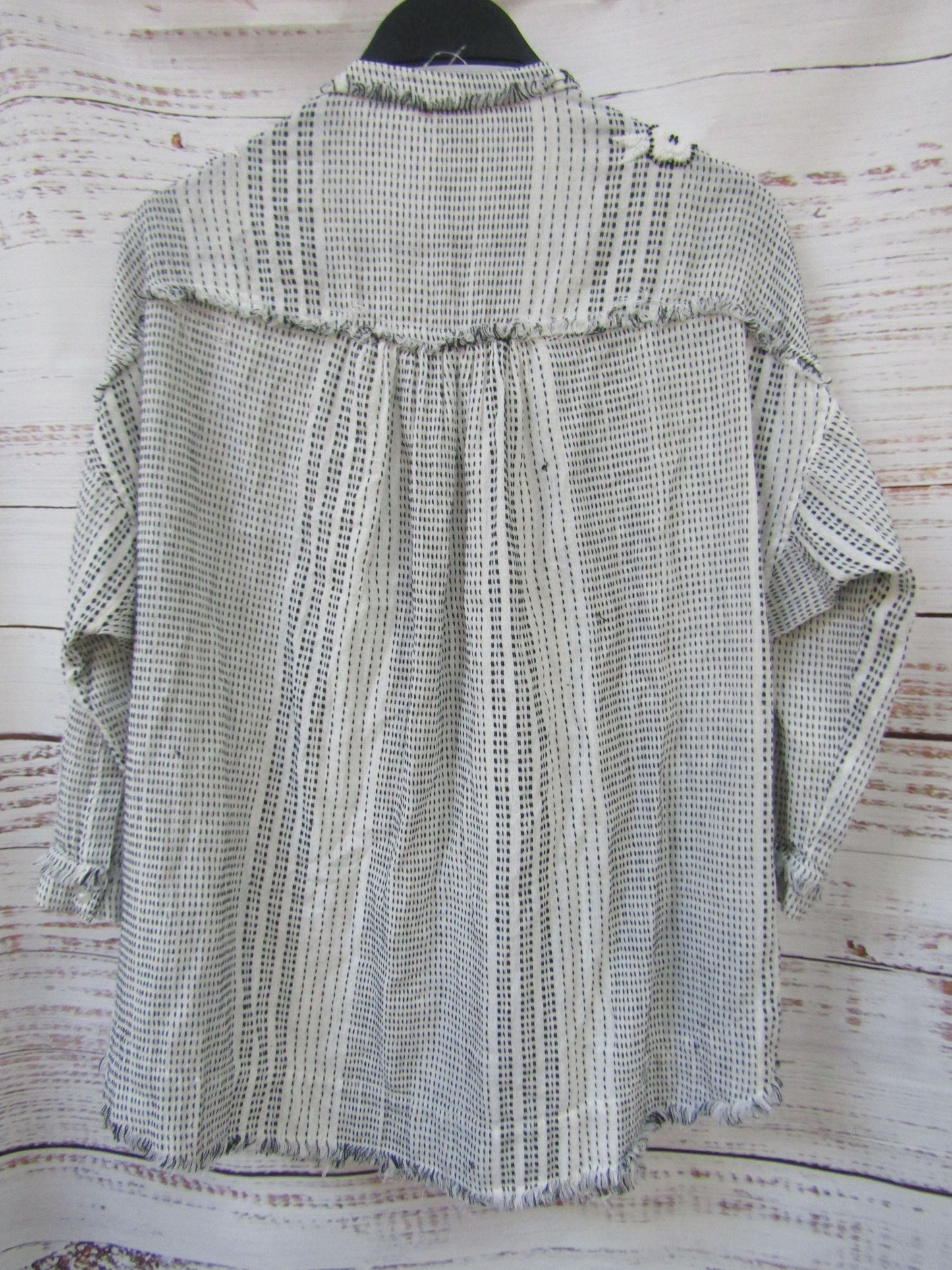 Johnny Was Jacque Women's White Embroidered Tunic Blouse Size XS R1051AS