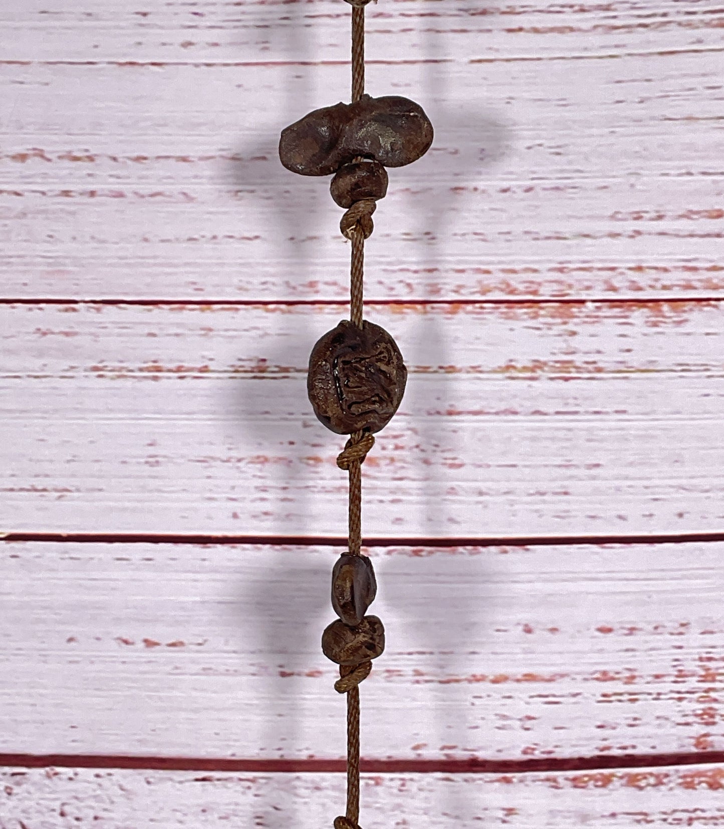 Modern Handmade Outdoor Garden Boho Windchime Cream Multicolor