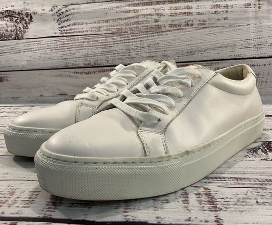 Made for Italic Cadence Men's White Leather Low Top Sneakers Size 7.5