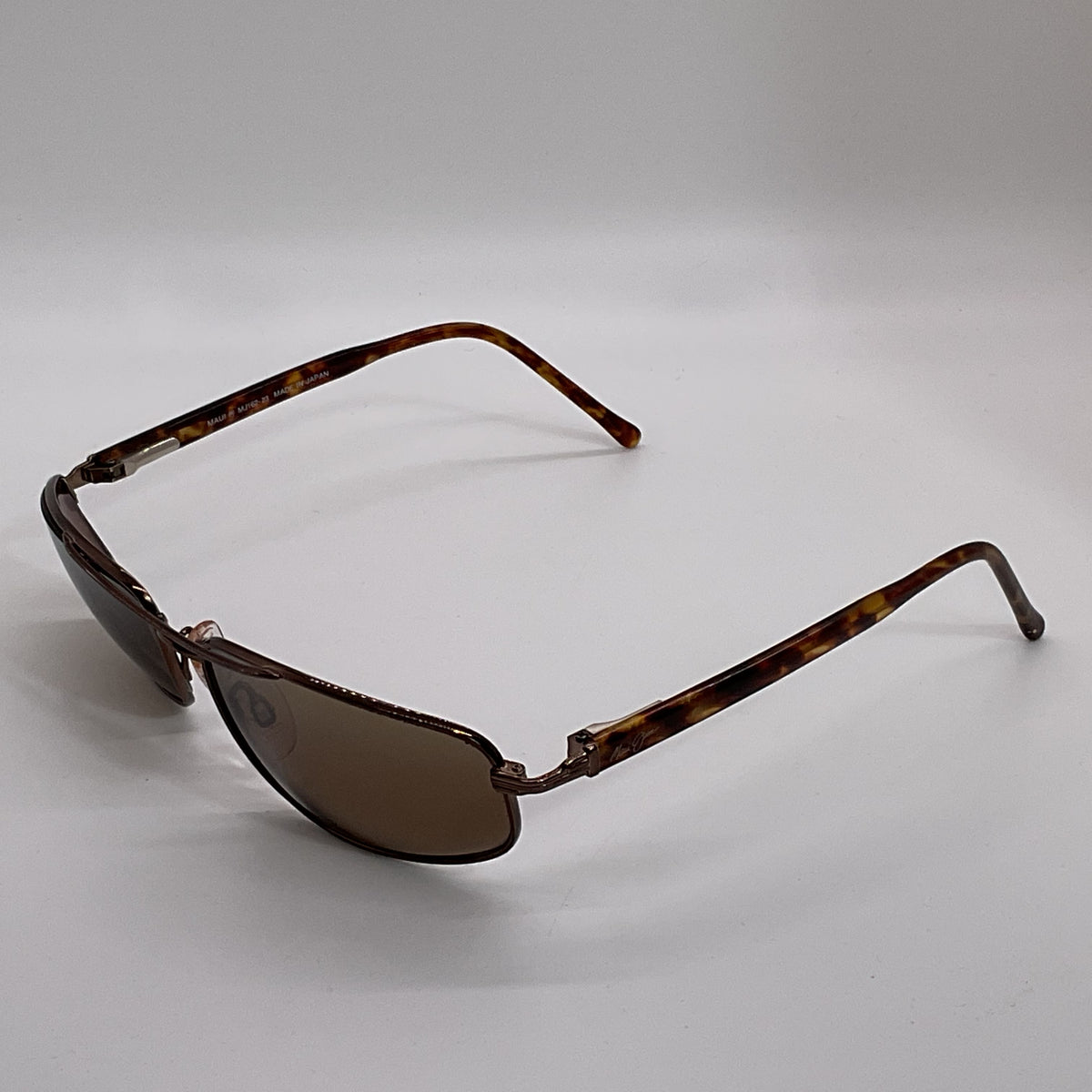 MAUI JIM MJ162-23 Men's Brown Tortoise Kahuna Sunglasses