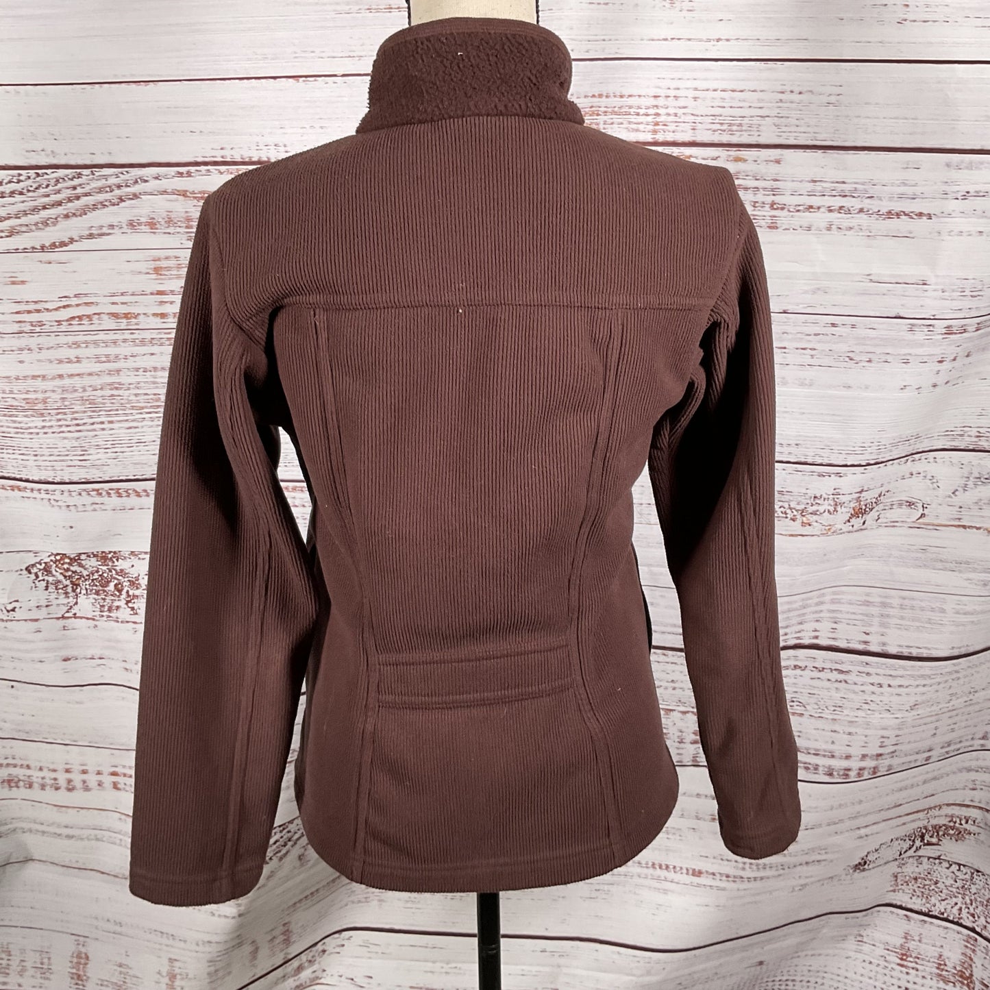 PATAGONIA Women's Brown Zip Up Fleece Jacket- SZ XS
