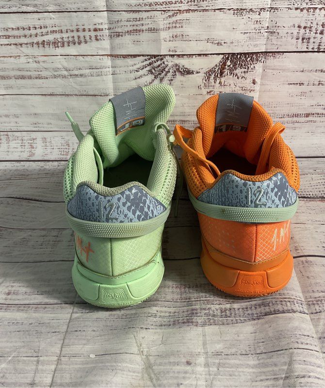 Nike JA 1 'Mismatched' Men's-FQ4796-800 Size 9 Green & Mandarin