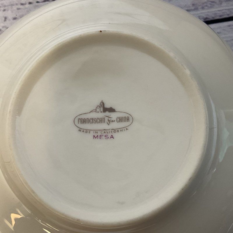 Set of 8 FRANCISCAN "Mesa" Dessert/Berry Bowls- 4.75"