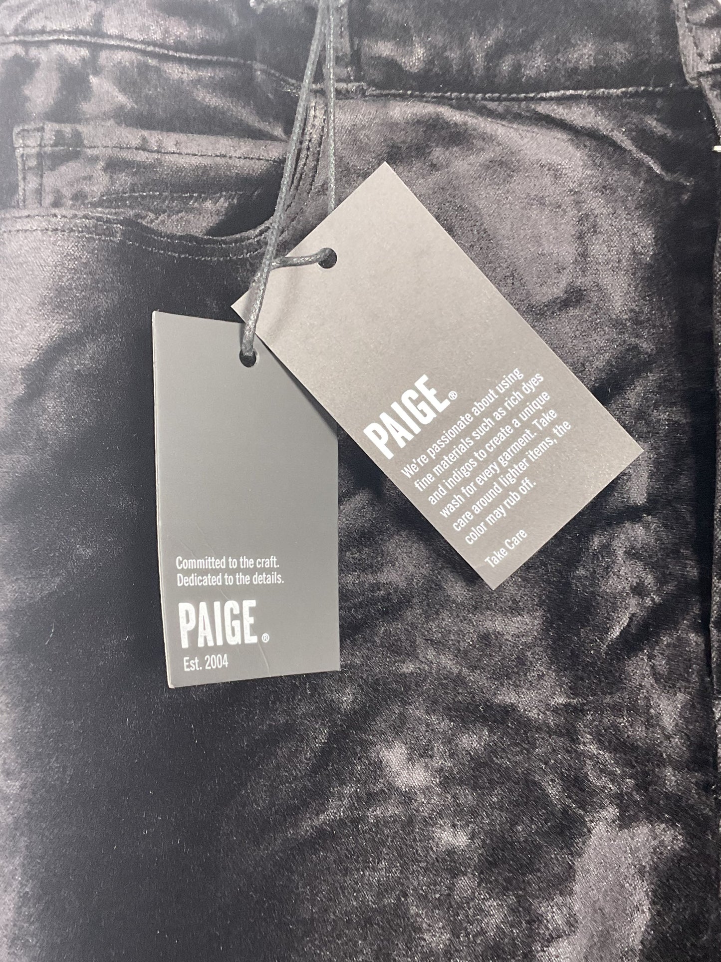 Paige Black Hoxton Ankle Pants NWT - Size 32