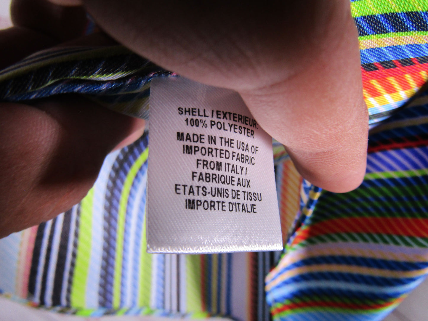Milly Marie Women's Multi-Color Pinstripe Tank Top Size 0