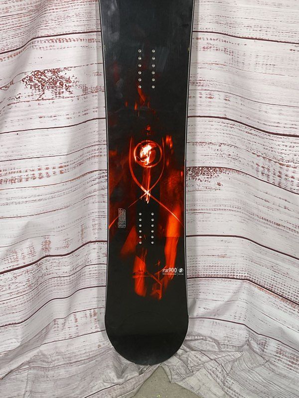 Sims FRS900 60" Snowboard Black Red