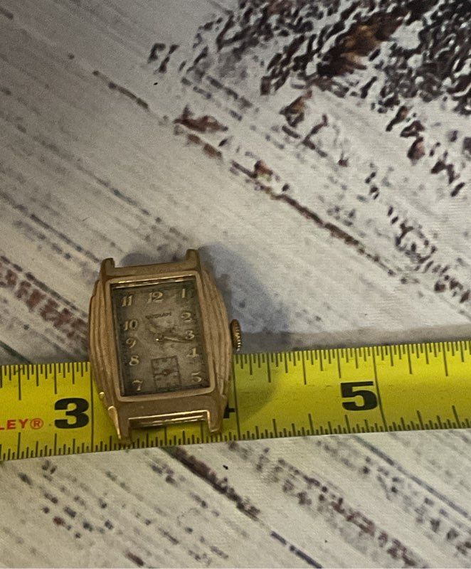 Gotham Stainless Steel Vintage Watch Case AS IS