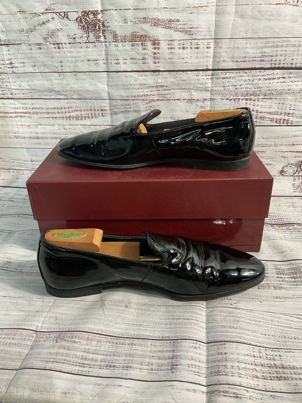 To Boot New York Lucca Patent Leather Formal Shoes Size 10.5 With Box