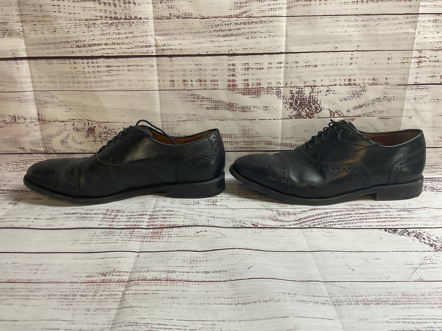 Cole Haan Black Brogue Loafer Dress Shoe Men 9