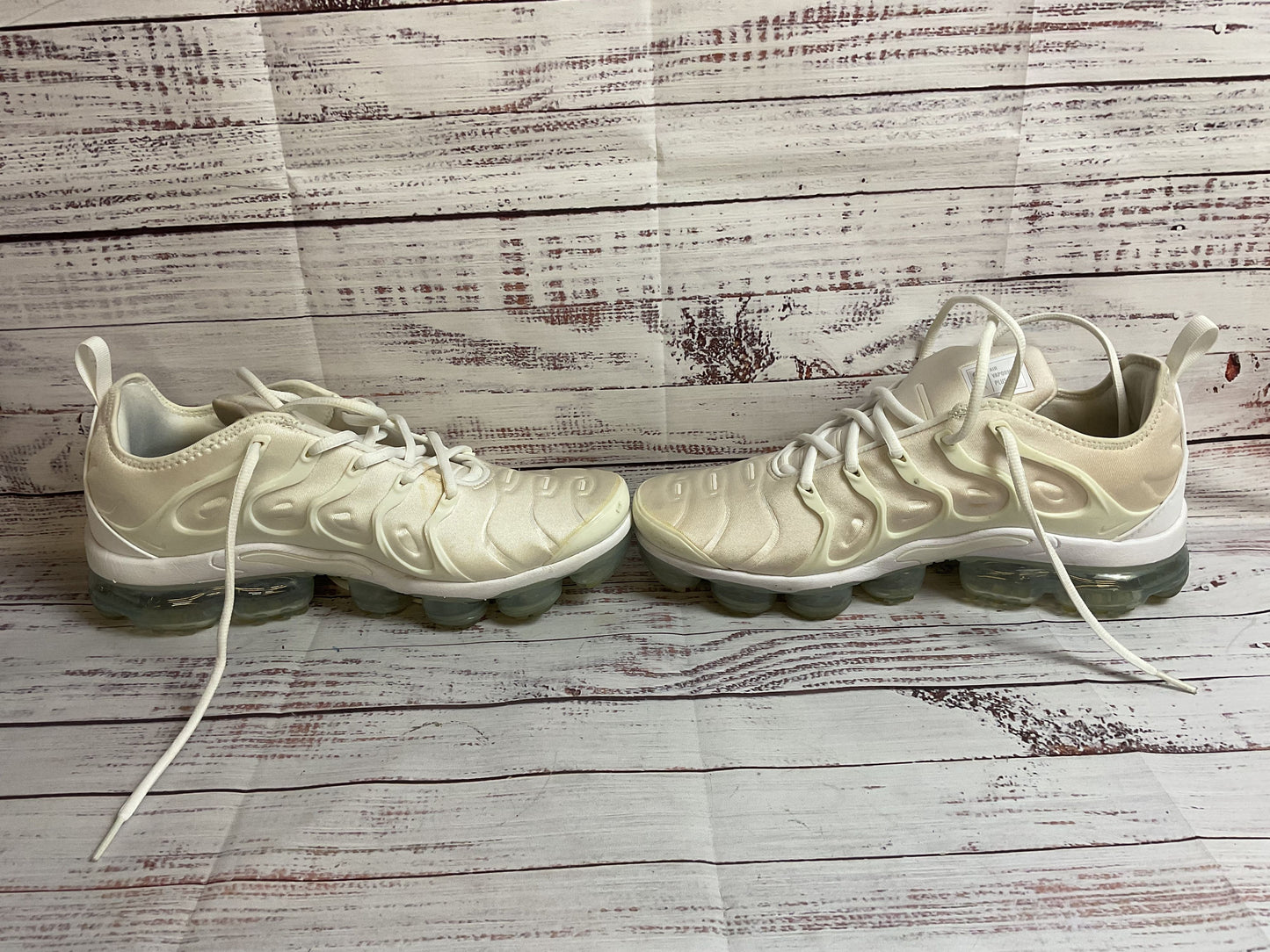 Nike Air Vapormax Plus White Athletic Shoe Men 10.5