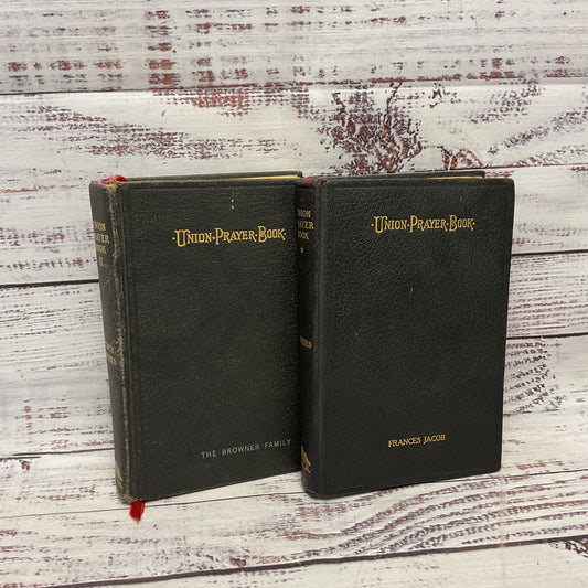 Union Prayer Book Jewish Worship Books Part 1 1934 And Part 2 1959
