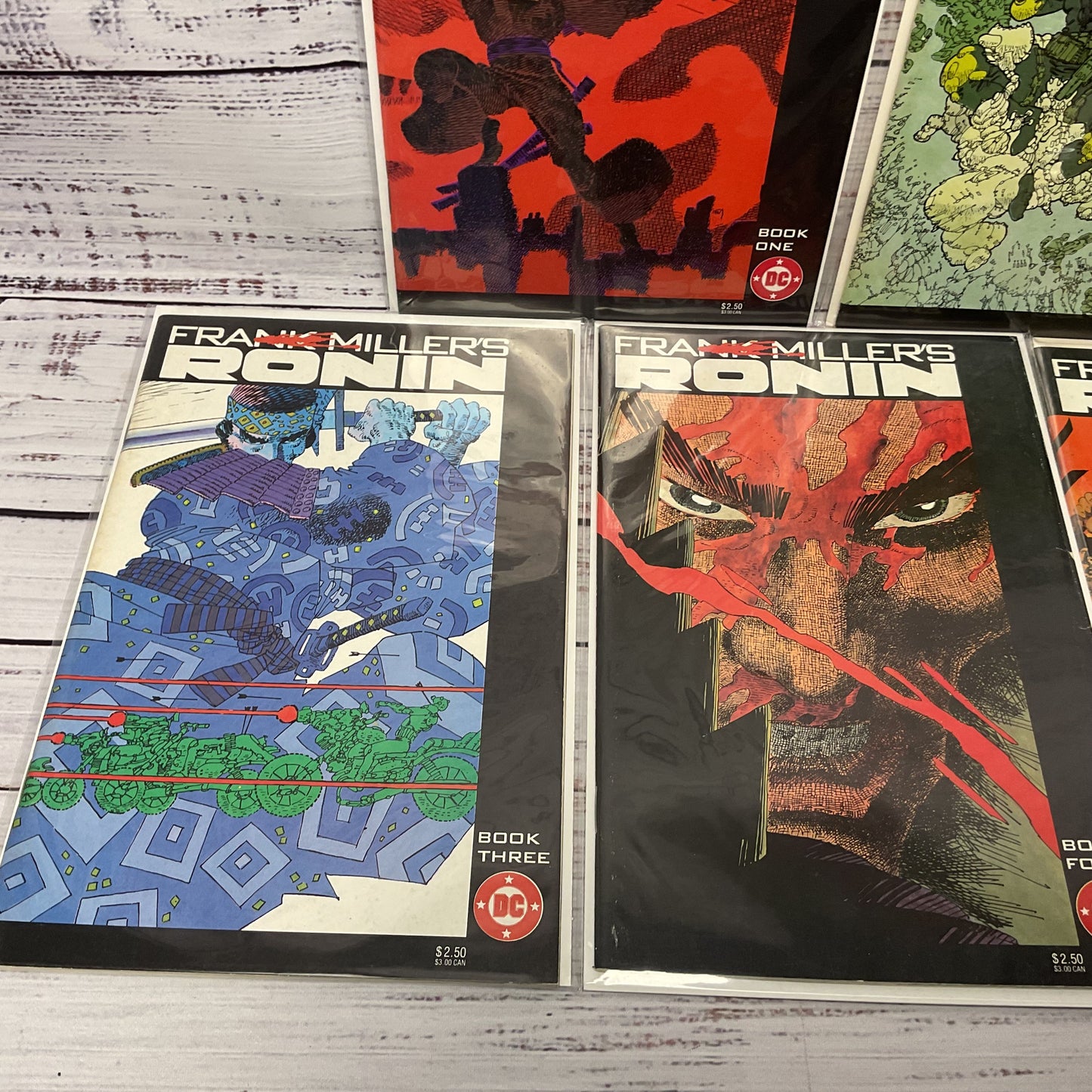 Ronin Frank Miller #1-5 Comic Book 1983