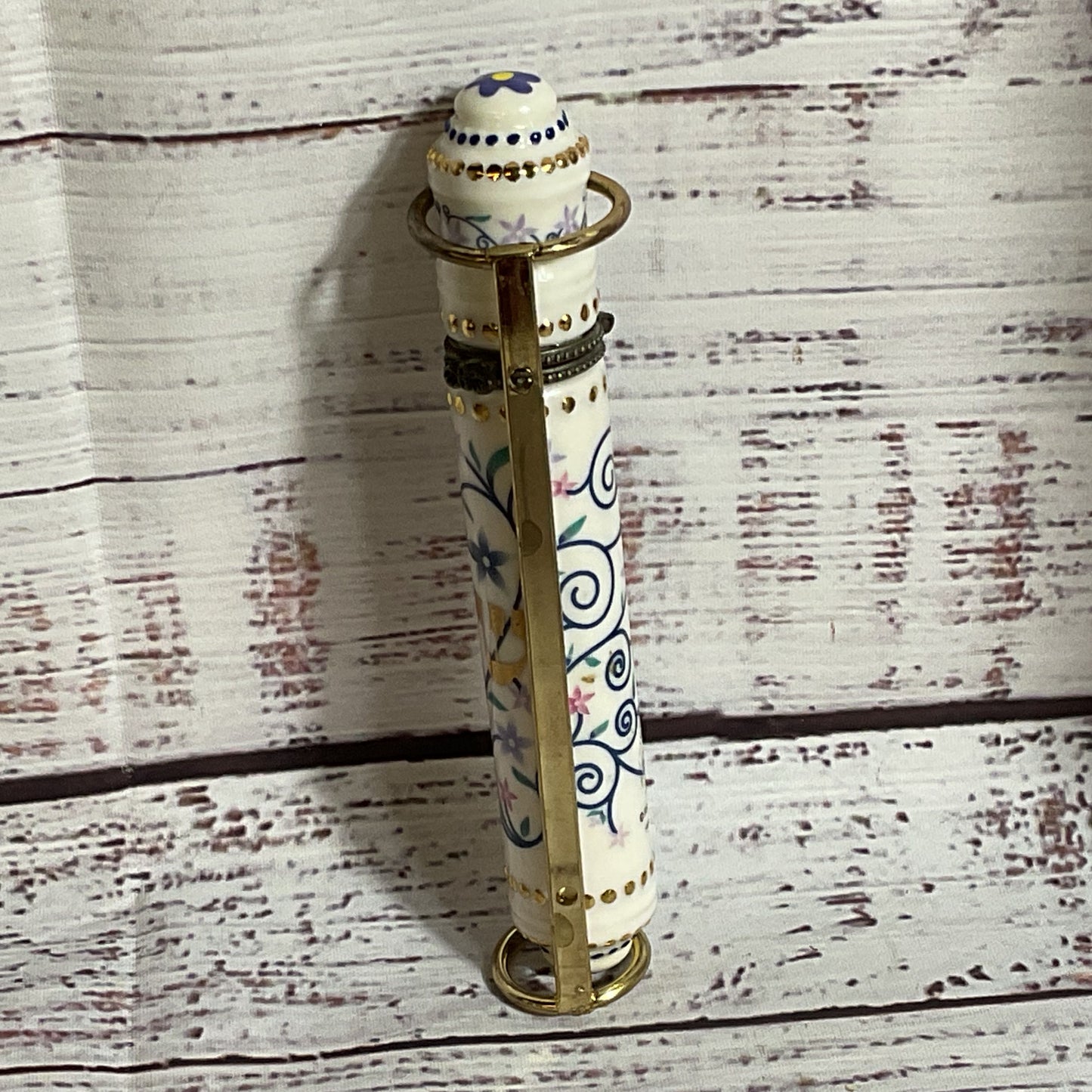 SUSAN FISCHER WEISS Ceramic Mezuza- 5.5"