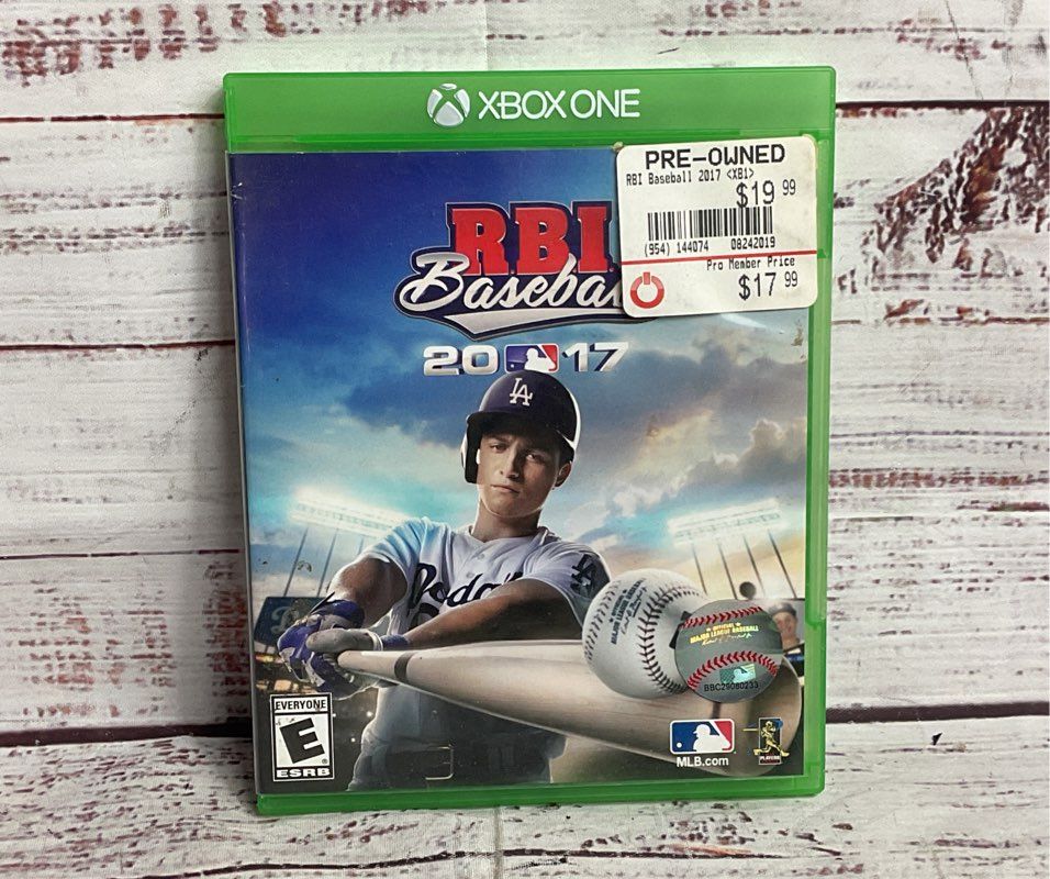 Xbox One Set of 3 RBI Baseball V-Rally 4 Mud Runner Video Games
