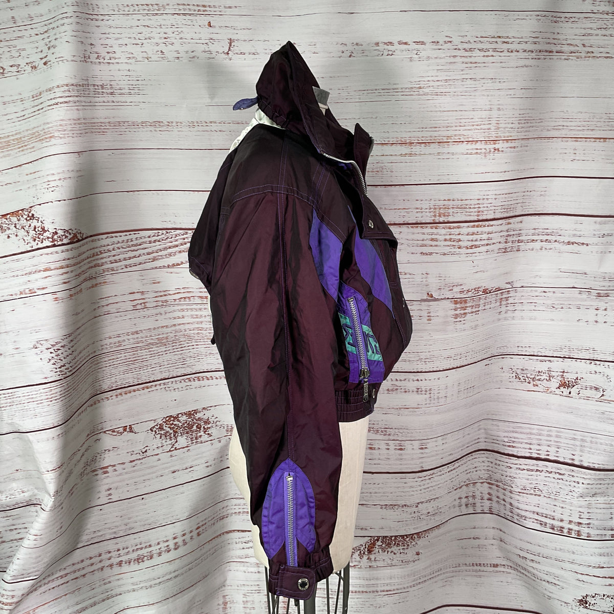 SPYDER Women's Burgundy/Purple Snow Ski Jacket- SZ 8