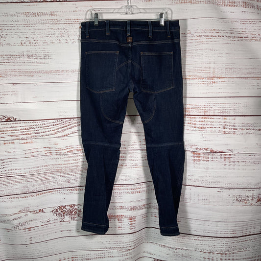 G-Star Raw 5620 3D Tapered Jeans Blue Denim Pants - Size 36x32