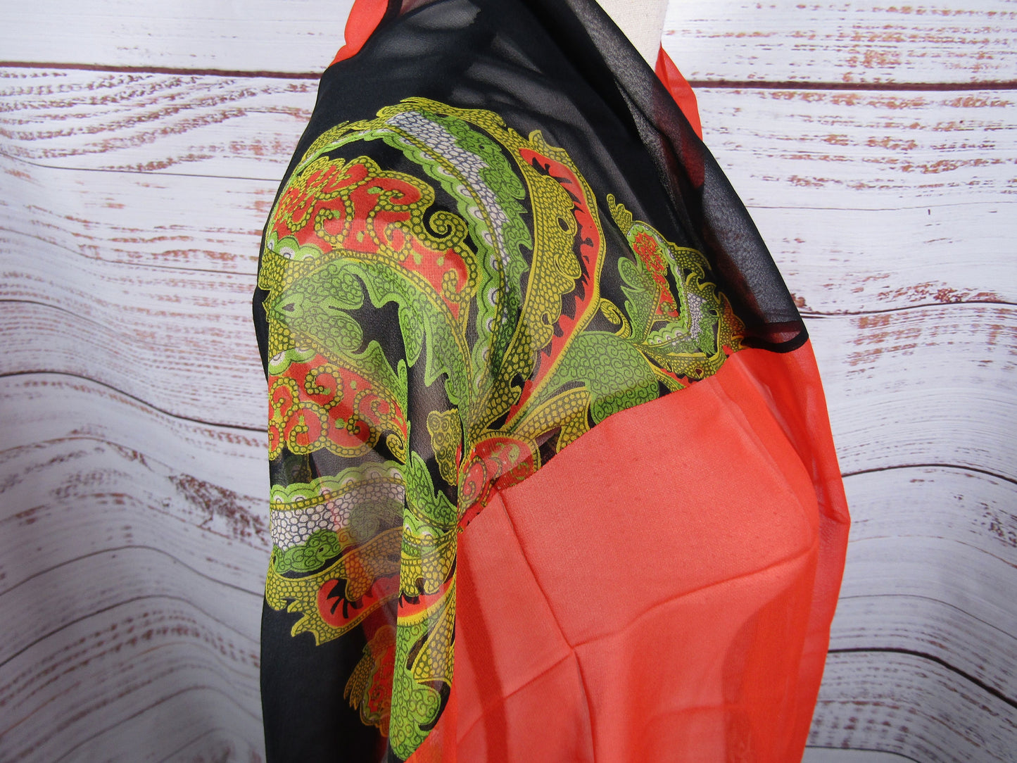 Harari Women's Multi-Color Silk Wrap Made in The U.S.A.