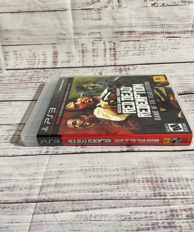 Red Dead Redemption - Game of the Year Edition PlayStation 3 Complete W/ MAP