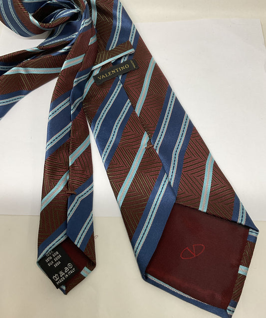 Valentino Silk Stripped Tie Italy