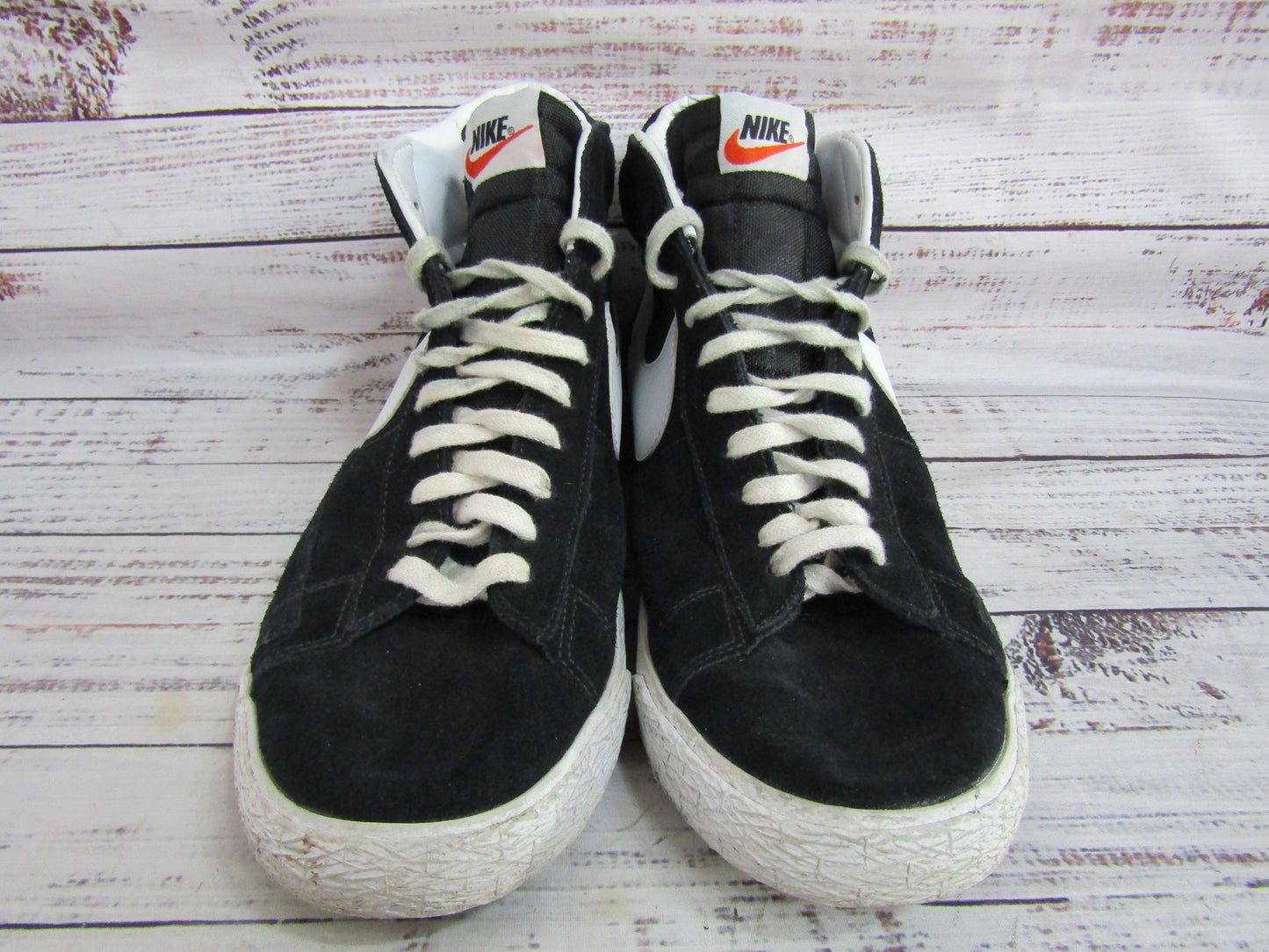 Nike Blazer Men's Black Suede Mid-Top Sneakers Size 10.5 429988-006