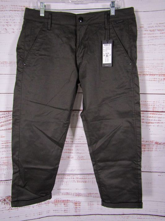 G-Star Kate Women's Gray Boyfriend Chino Pants Size 32