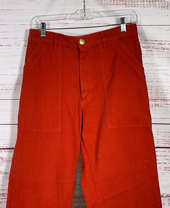 Big Bud Press Cotton Canvas Work Pants Burnt Terracotta S