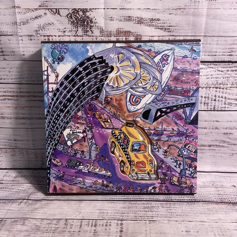 VTG. 1984 Red Grooms Collector's Edition Hardcover Art Book w/ Slipcase SIGNED