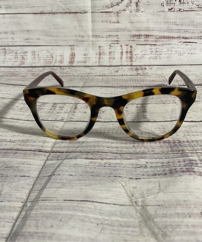Warby Parker Women's Eyeglasses Cora 8254 Tortoise/Pink Square Frames Only!