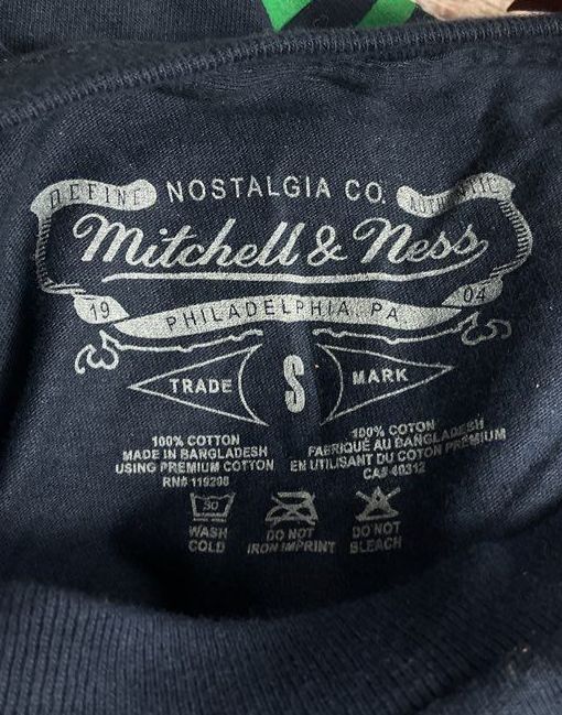 Mitchell & Ness AND1 Men's Take A Seat Tee Blue S